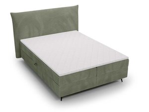 Miniaturka 18 - Oliwkowe łóżko z funkcją podnoszenia i miejscem na przechowywanie