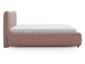 Miniaturka 14 - Łóżko tapicerowane różowe z materacem i stelażem do sypialni