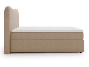 Miniaturka 5 - Piaskowe łóżko do nowoczesnej sypialni z zaokrąglonymi krawędziami
