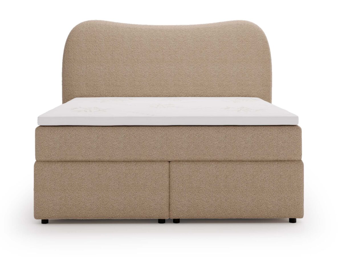 Nowoczesne Przytulne Łóżko Kontynentalne 160×200 DELILA