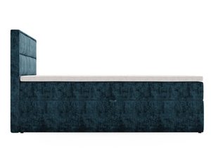 Miniaturka 11 - Tapicerowany panel w kolorze granatowym z welurowym wykończeniem