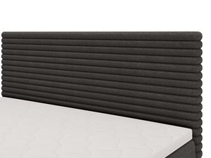 Miniaturka 27 - Grafitowy zagłówek łóżka z poziomym pikowaniem detal