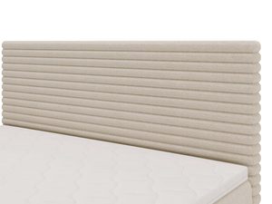 Miniaturka 26 - Zagłówek kremowy z poziomymi prążkami detal zbliżenie