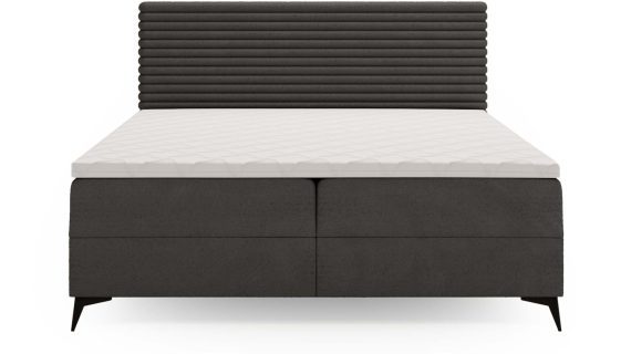 Miniaturka 4 - Białe Designerskie Łóżko do Sypialni LILIA