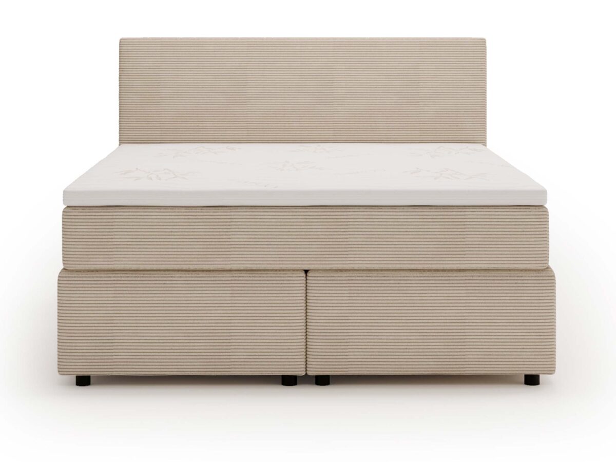 Klasyczne Tapicerowane Łóżko Sypialniane AVIST