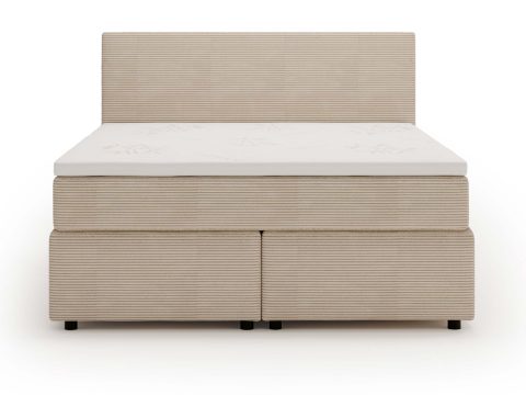 Klasyczne Tapicerowane Łóżko Sypialniane AVIST