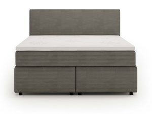 Miniaturka 2 - Szałwiowe łóżko sztruks frontalny