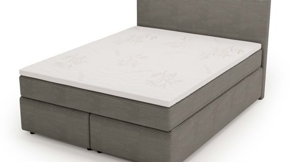 Miniaturka 12 - Klasyczne Tapicerowane Łóżko Sypialniane AVIST