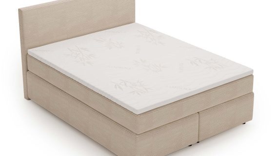 Miniaturka 15 - Klasyczne Tapicerowane Łóżko Sypialniane AVIST