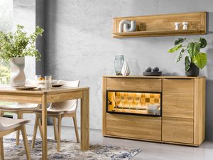 Miniaturka 2 - Półka z dębu litego z podświetleniem