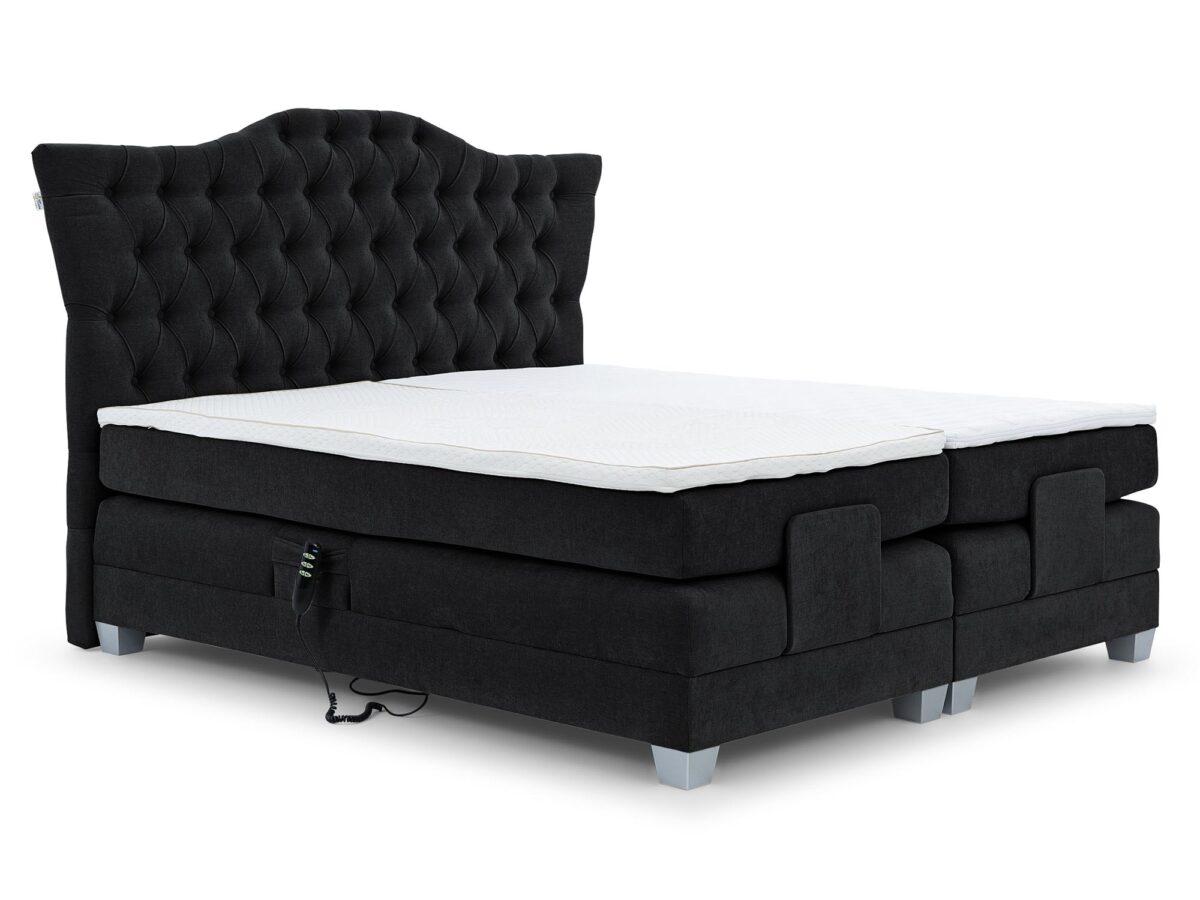 Stylowe Łóżko z Eleganckim Zagłowiem ERBA