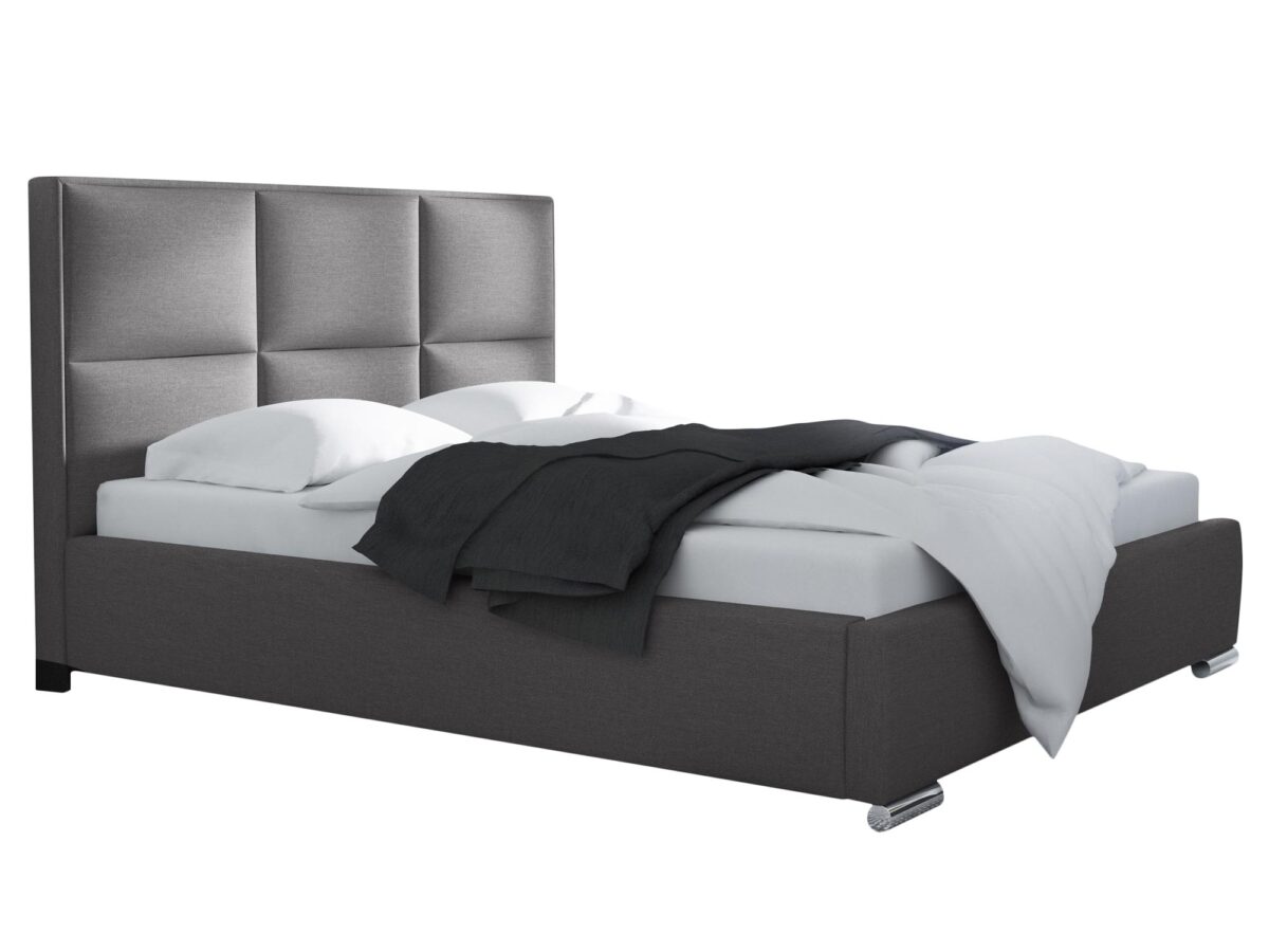 Klasyczne Tapicerowane Łóżko SALMONE