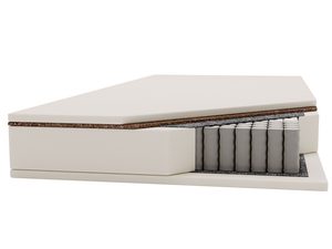 Miniaturka 1 - Materac warstwowy z elastyczną pianką i sprężynami