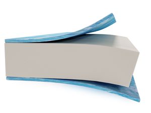 Miniaturka 4 - Przekrój materaca z elastyczną pianką i strefami twardości