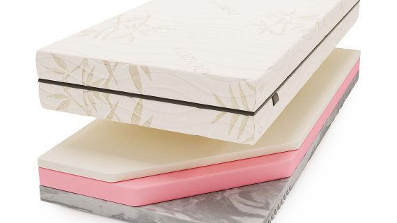 Miniaturka 2 - Trójwarstwowy Materac z Pianką HR Poliuretanową i Visco REMIK