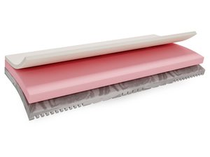 Miniaturka 3 - Elastyczne warstwy materaca piankowego rozdzielone