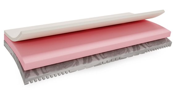 Miniaturka 3 - Trójwarstwowy Materac z Pianką HR Poliuretanową i Visco REMIK