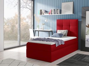 Miniaturka 3 - Czerwone łóżko – eleganckie, nowoczesne.
