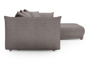 Miniaturka 14 - Szary narożnik z wysokimi oparciami i roślinami w tle