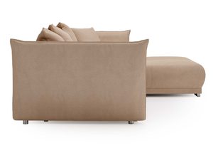 Miniaturka 13 - Narożnik beżowy w stylowej aranżacji z dekoracyjną sztukaterią