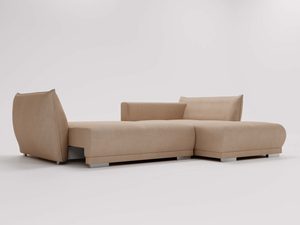 Miniaturka 33 - Cappuccino narożnik z miękkim siedziskiem i klasyczną formą