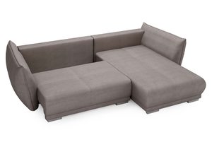 Miniaturka 21 - Szary narożnik z funkcją spania i wygodnym rozkładem