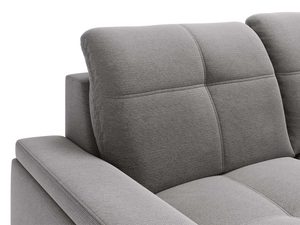 Miniaturka 25 - Zagłówek jasnoszary z przeszyciem w stylu nowoczesnym