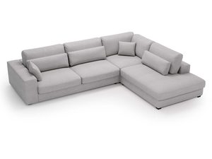 Miniaturka 18 - Narożnik szary z funkcją spania i zestawem poduch