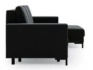 Miniaturka 21 - Tył narożnika czarnego z wysokim bokiem i prostą formą