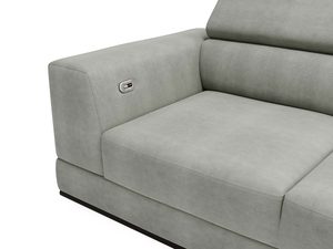 Miniaturka 23 - Szary Narożnik z funkcją relaksu