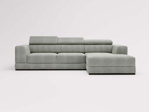 Miniaturka 27 - Grafitowy narożnik z regulowanymi oparciami i niskimi nóżkami