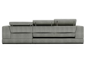 Miniaturka 19 - Szara sofa narożna z podnoszonymi segmentami i funkcją relaksu
