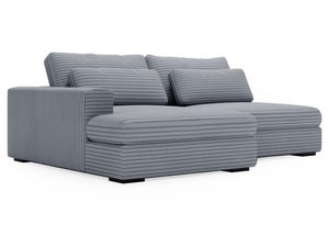 Miniaturka 11 - Tapicerowana sofa modułowa błękitna do nowoczesnej strefy wypoczynku