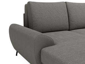 Miniaturka 19 - Szary narożnik z subtelną teksturą i zaokrąglonym profilem