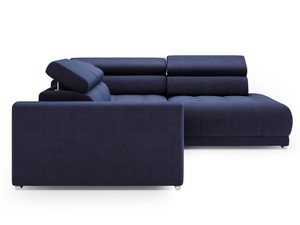 Miniaturka 23 - Granatowy narożnik z regulowanymi zagłówkami