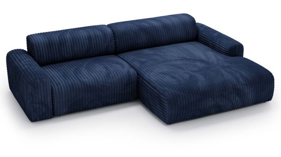 Miniaturka 12 - Piękny Beżowy Narożnik z Zaokrąglonymi Bokami LUIZZI