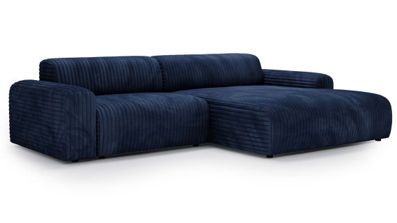 Miniaturka 7 - Piękny Beżowy Narożnik z Zaokrąglonymi Bokami LUIZZI