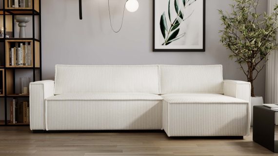 Miniaturka 47 - Nowoczesny Mały Narożnik do Salonu DAFNE