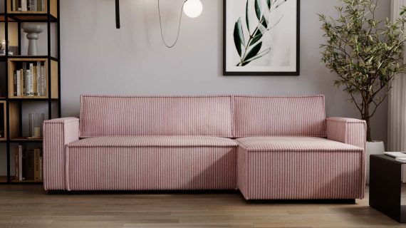 Miniaturka 55 - Nowoczesny Mały Narożnik do Salonu DAFNE