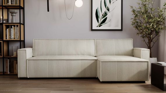 Miniaturka 54 - Nowoczesny Mały Narożnik do Salonu DAFNE