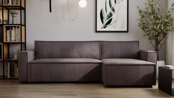 Miniaturka 53 - Nowoczesny Mały Narożnik do Salonu DAFNE