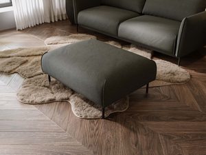 Miniaturka 12 - Pufa nowoczesna loftowa w odcieniu ciemnoszarym