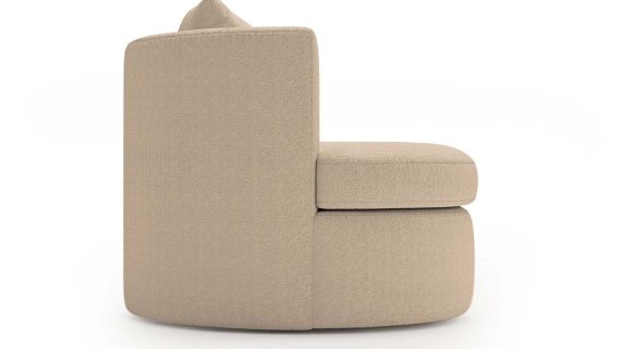 Miniaturka 4 - Luksusowy Przytulny Fotel Obrotowy FREJA