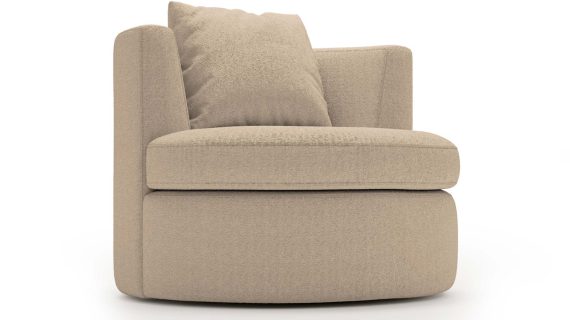 Miniaturka 2 - Luksusowy Przytulny Fotel Obrotowy FREJA