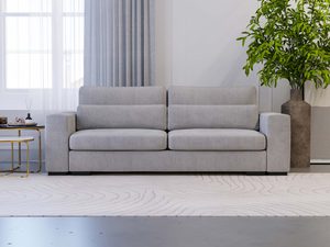 Miniaturka 43 - Sofa szara w przestronnej aranżacji