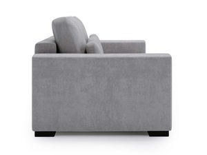 Miniaturka 35 - Tył sofy szarej z wysokim oparciem i prostą podstawą