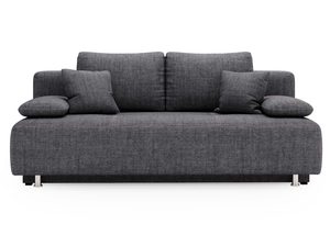 Miniaturka 8 - Elegancka sofa ciemnoszara z poduchami w stylu nowoczesnym do salonu