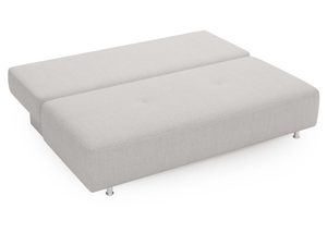 Miniaturka 38 - Jasnoszara sofa rozkładana z funkcją spania i nowoczesnym designem