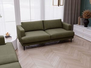 Miniaturka 27 - Sofa zielona z wysokim oparciem i nowoczesną sylwetką