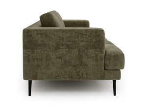 Miniaturka 18 - Sofa z szerokim bokiem i tapicerką khaki